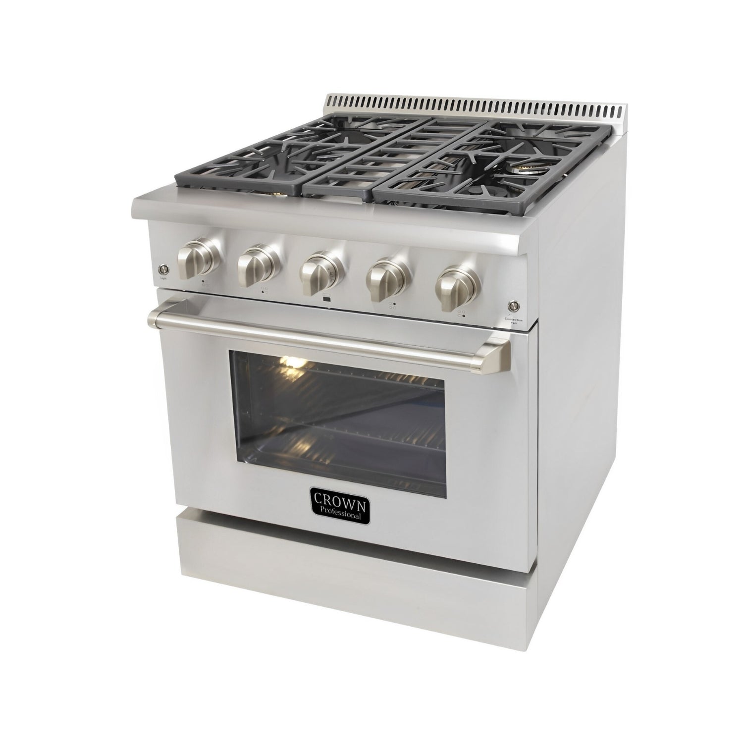 30 Inch Dual Fuel Gas Range Stove