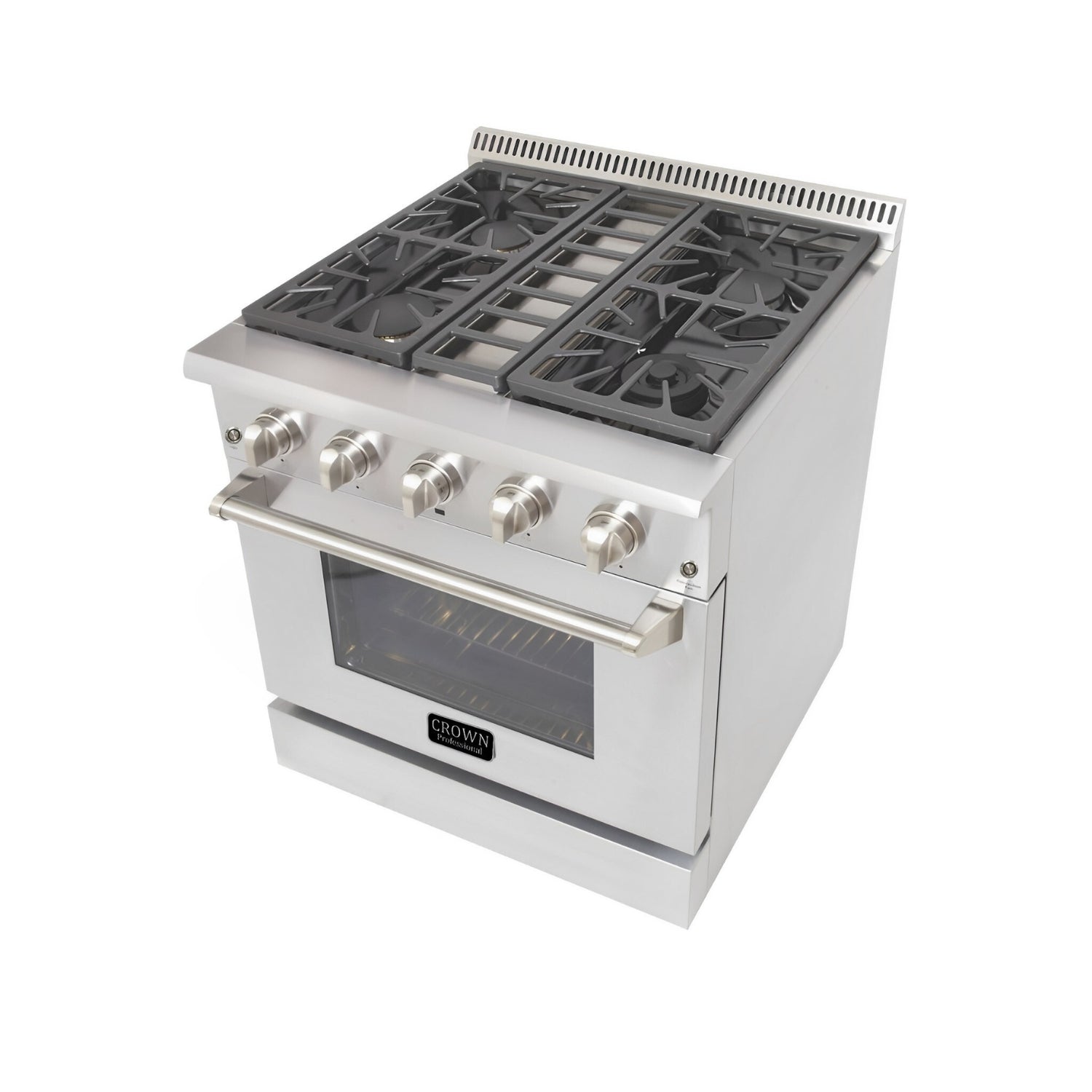 30 Inch Dual Fuel Gas Range Stove