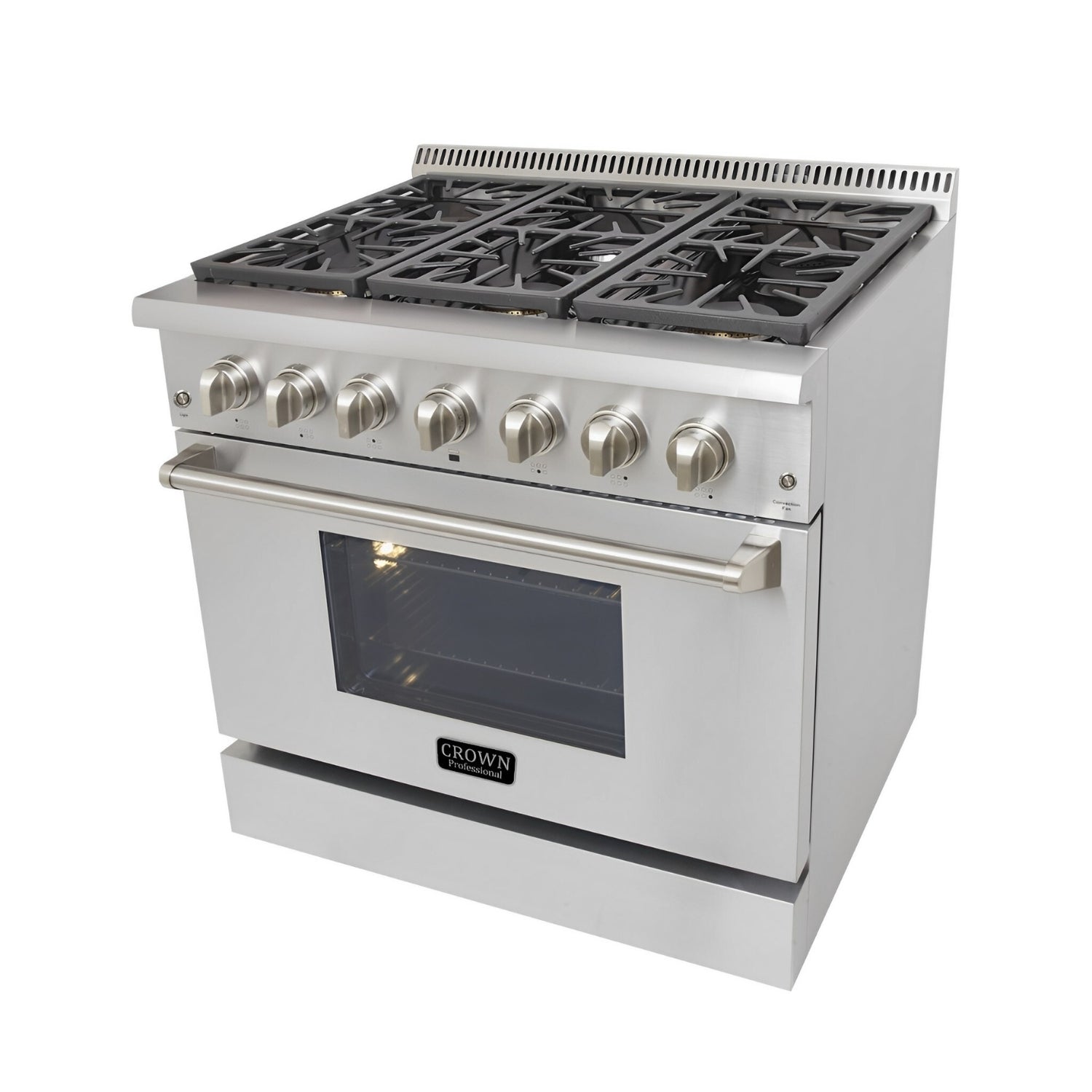 36 Inch Best Dual Fuel Gas Range Stove