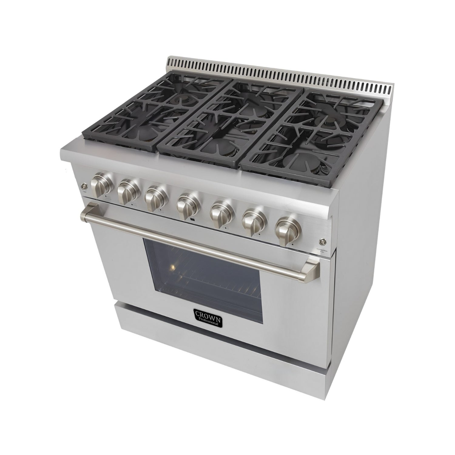 36 Inch Best Dual Fuel Gas Range Stove