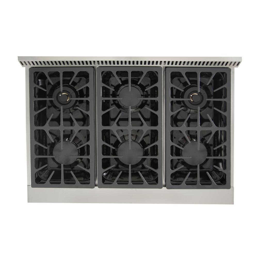 36 Inch Best Dual Fuel Gas Range Stove