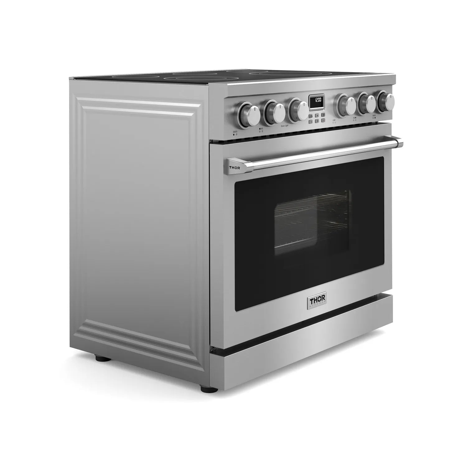 ARE36 Contemporary Professional Thor Kitchen 36 inch Electric Range Canada - RenoShop