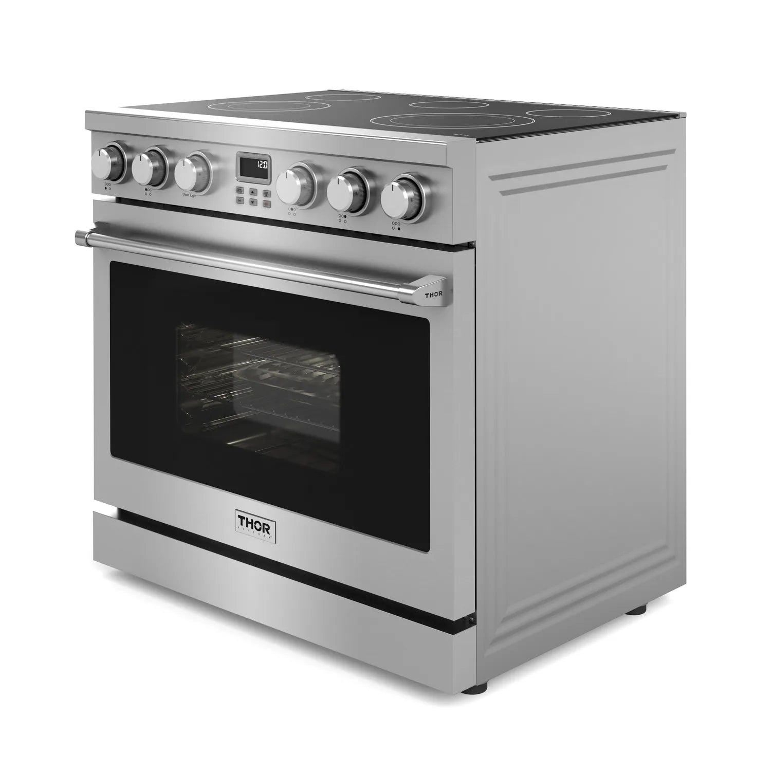 ARE36 Contemporary Professional Thor Kitchen 36 inch Electric Range Canada - RenoShop