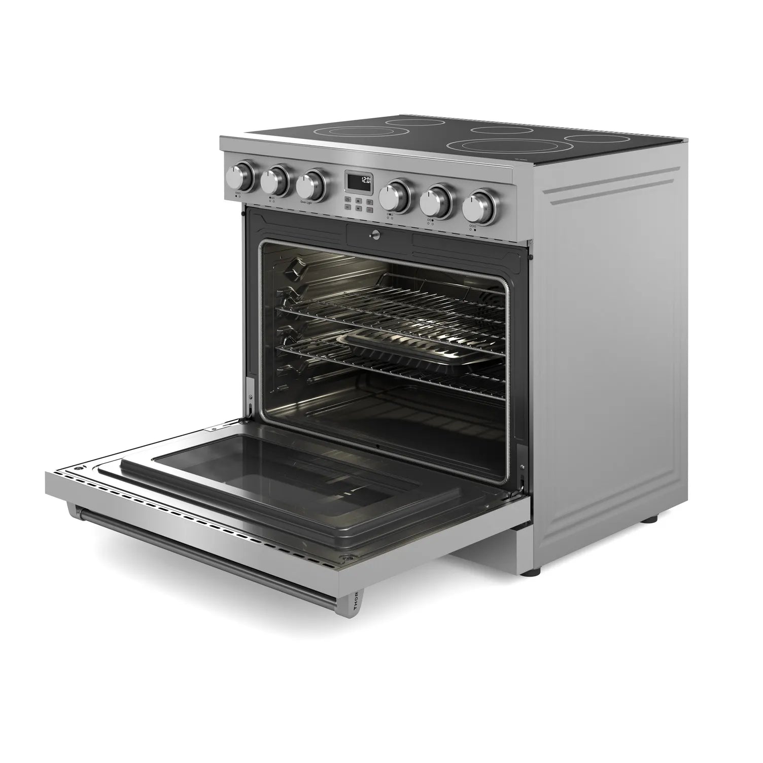 ARE36 Contemporary Professional Thor Kitchen 36 inch Electric Range Canada - RenoShop