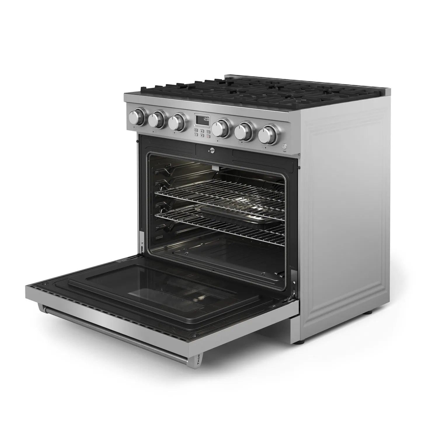 36" Contemporary Professional Gas Range in Stainless Steel ARG36 - RenoShop
