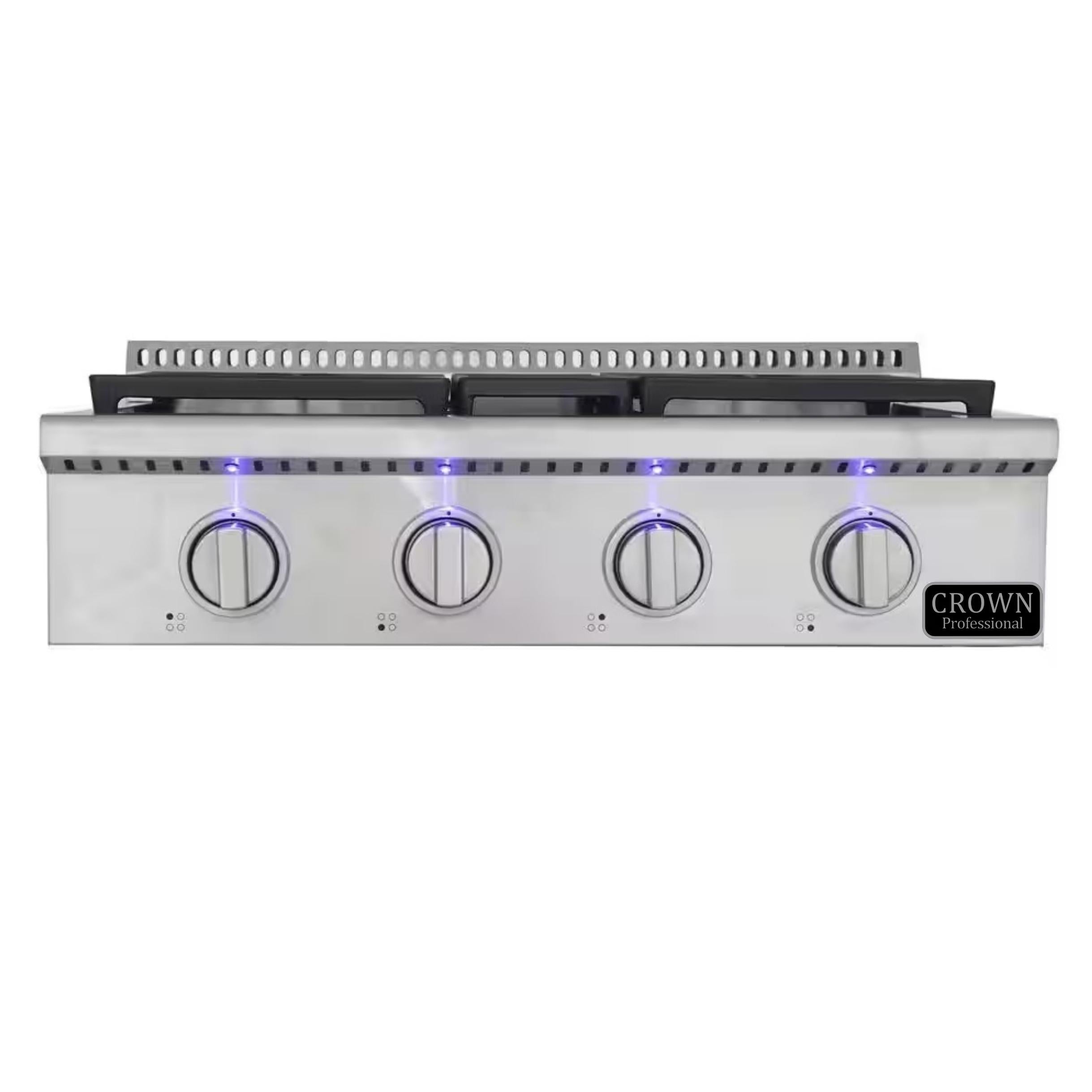 ART3001 Crown Professional 30 Inch Best Gas Range Top Canada - RenoShop