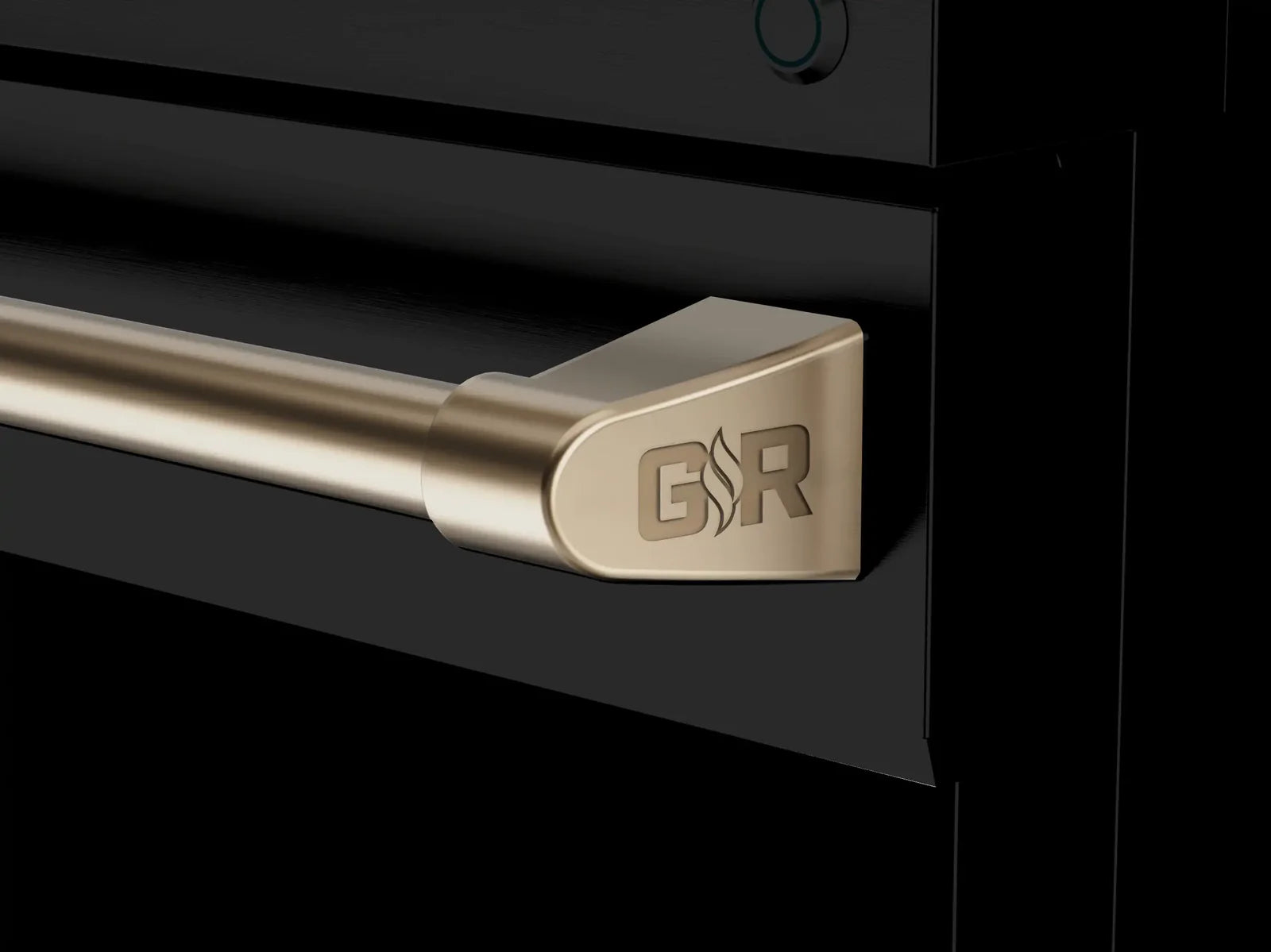 Thor Kitchen Gordon Ramsay Series 36-Inch Professional Electric Range with Tilt Panel Touch Control in Black with Bronze Trim RSE36B-BRZ