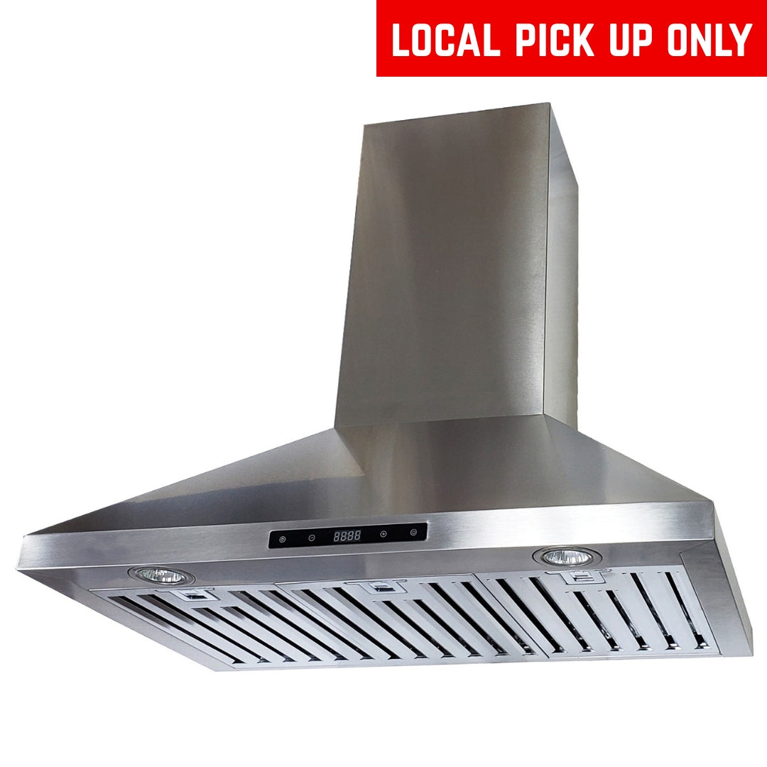 Hotte de cuisine murale en acier inoxydable 30" 800 CFM PRO-B03/30