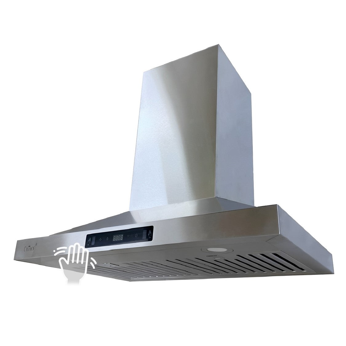 3-pc Crown Appliance Package 36" Fridge, 30" Electric Range & Range Hood) Stainless Steel Set | RenoShop