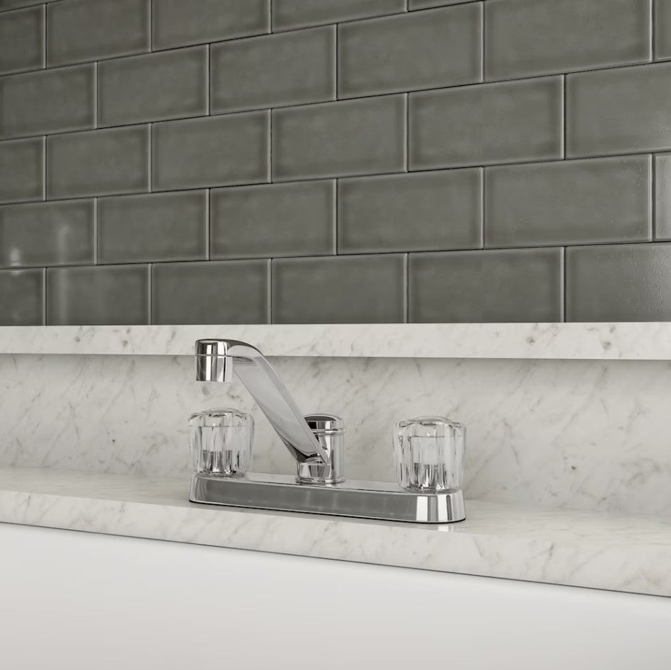 Glacier Bay 2 Handle Kitchen Faucet in Chrome - 1000416321