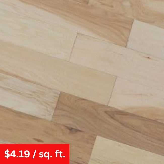 Hickory Natural Engineered Wood Flooring