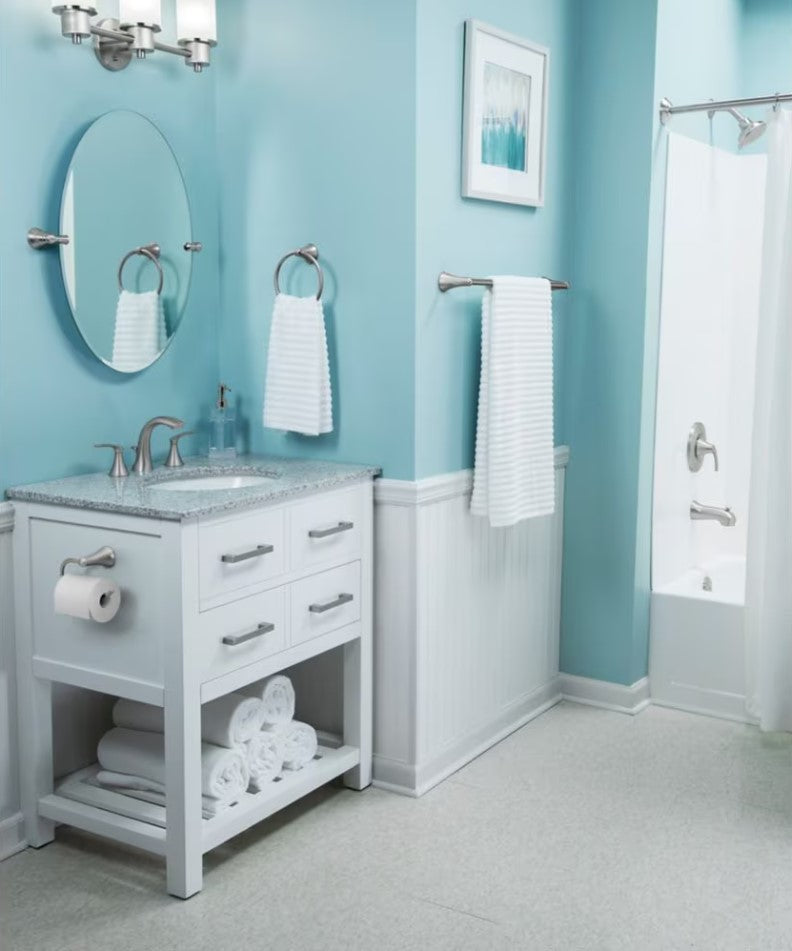 MOEN Hollyn 3-Piece Bathroom Accessory/Hardware Set in Chrome - BH3933CH