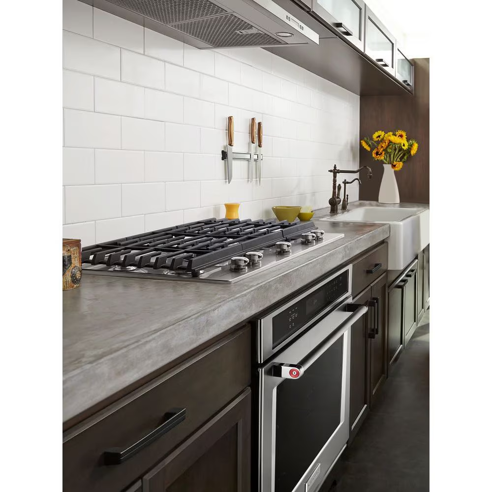 KitchenAid Stainless Steel Built-In Oven with Self-cleaning