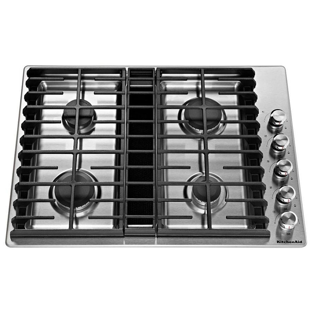 KitchenAid 30 Inch Gas Cooktop KCGD500GSS