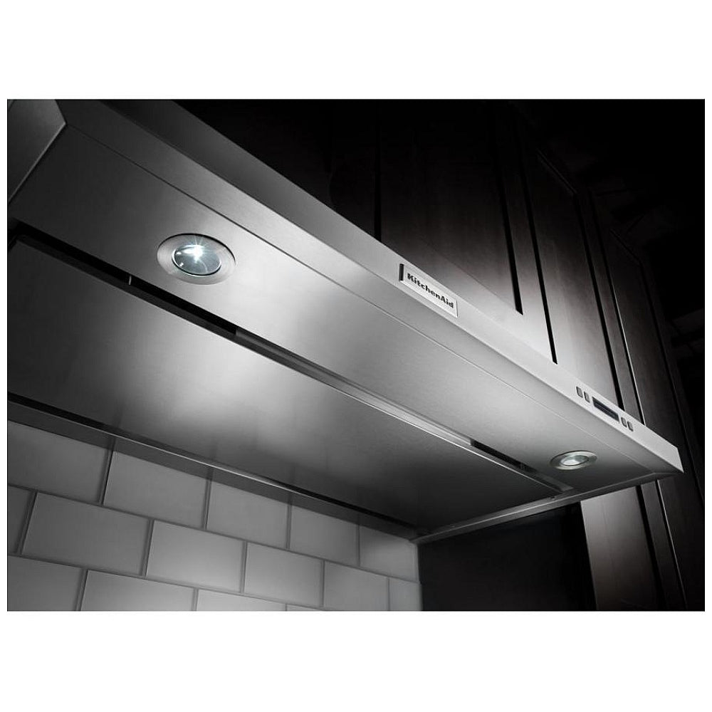 KitchenAid 36 Inch 600 CFM Under Cabinet Range Hood KVUB606DSS