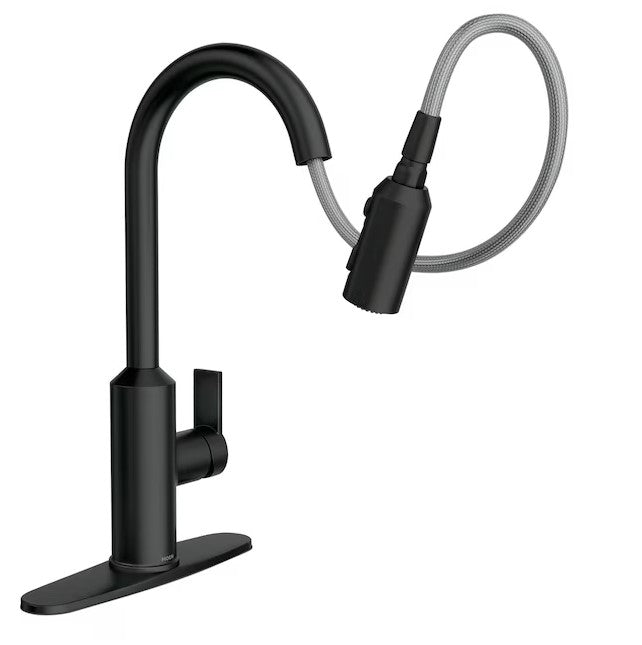 MOEN Meena Pull Down Kitchen Faucet/Tap in Matte Black 87270BL