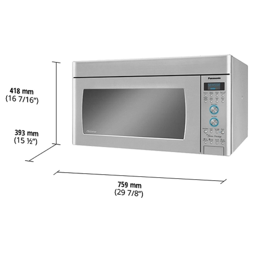 Panasonic 30 Inch Over the Range Microwave NNSD291S (Open Box)
