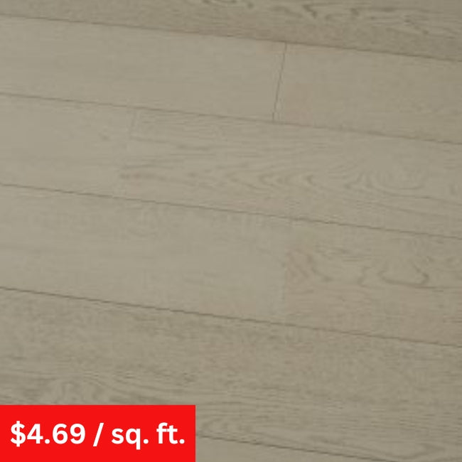 Oak Greyish Engineered Wood Flooring