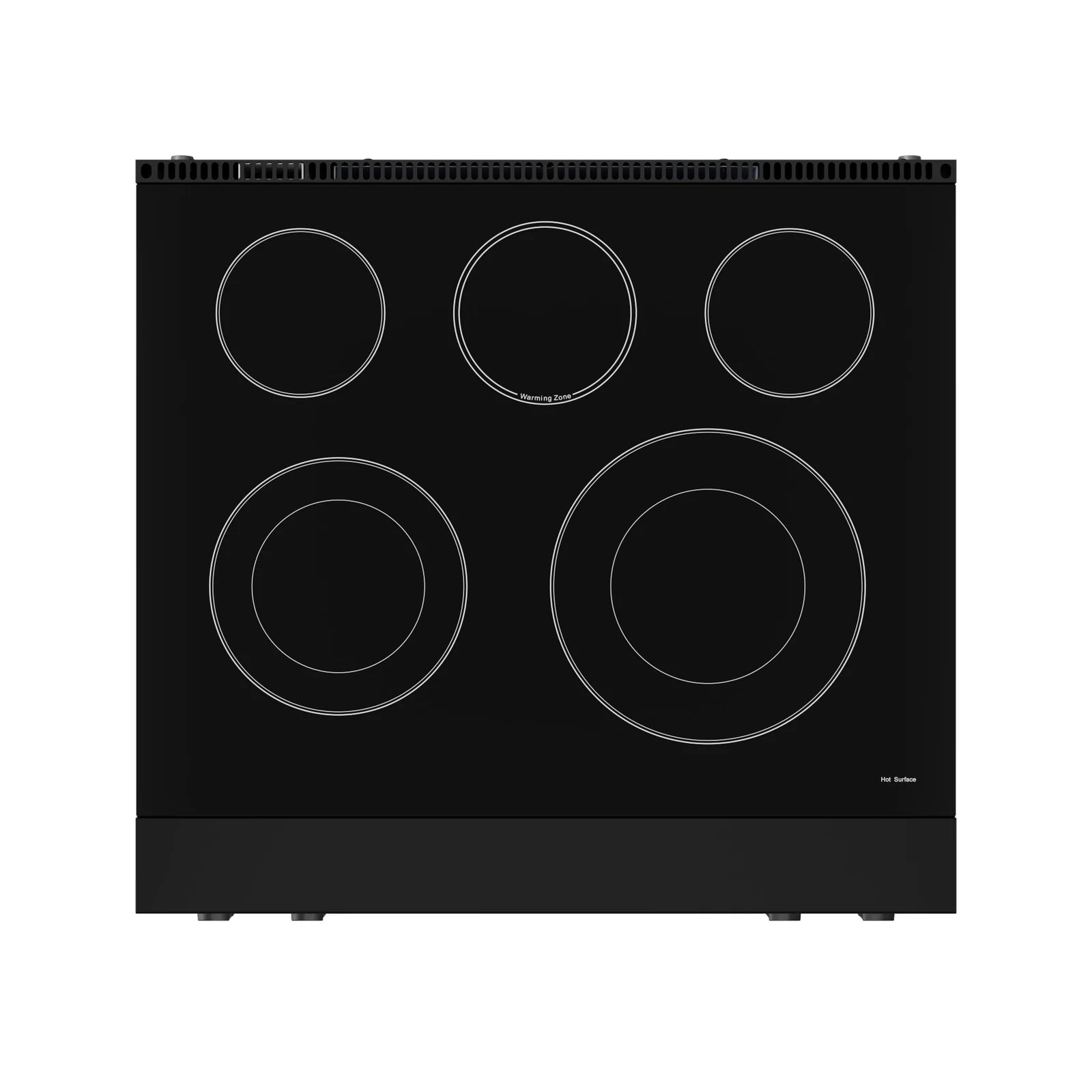 Thor Kitchen Gordon Ramsay Series 30-Inch Professional Electric Range with Tilt Panel Touch Control in Black RSE30B