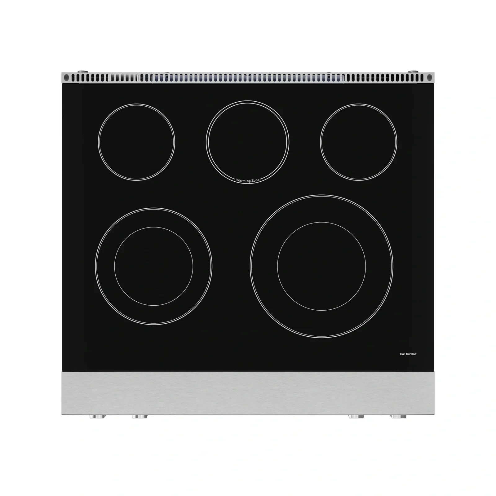 Thor Kitchen Gordon Ramsay Series 30-Inch Professional Electric Range with Tilt Panel Touch Control in Stainless Steel RSE30