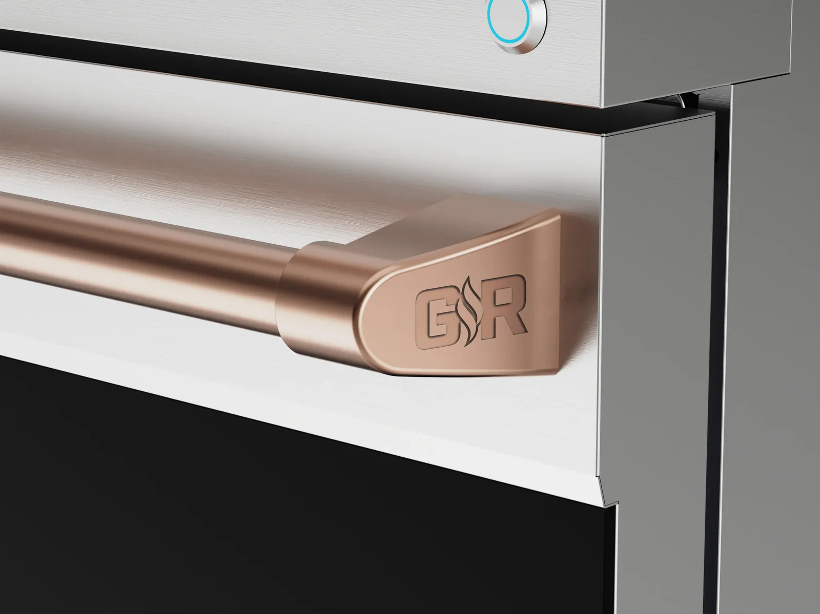 Thor Kitchen Gordon Ramsay Series 30-Inch Professional Electric Range with Tilt Panel Touch Control in Stainless Steel with Rose Gold Trim RSE30-RSG