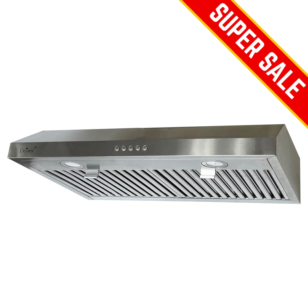 Crown 30 Inch 500 CFM Under Cabinet Range Hood PRO-FT10