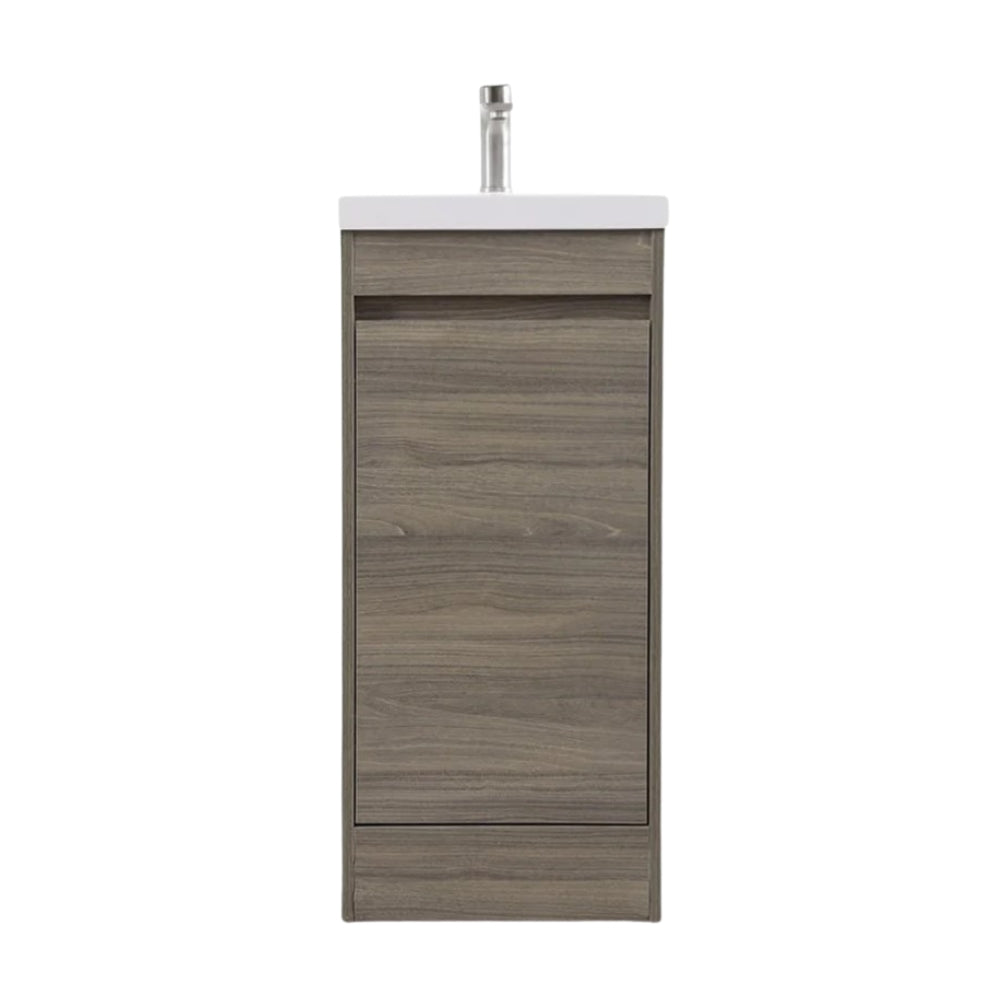 16"x14" Powder Room Vanity With Single Sink and Storage - SV1614