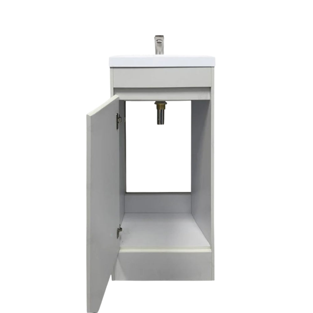 16"x14" Powder Room Vanity With Single Sink and Storage - SV1614