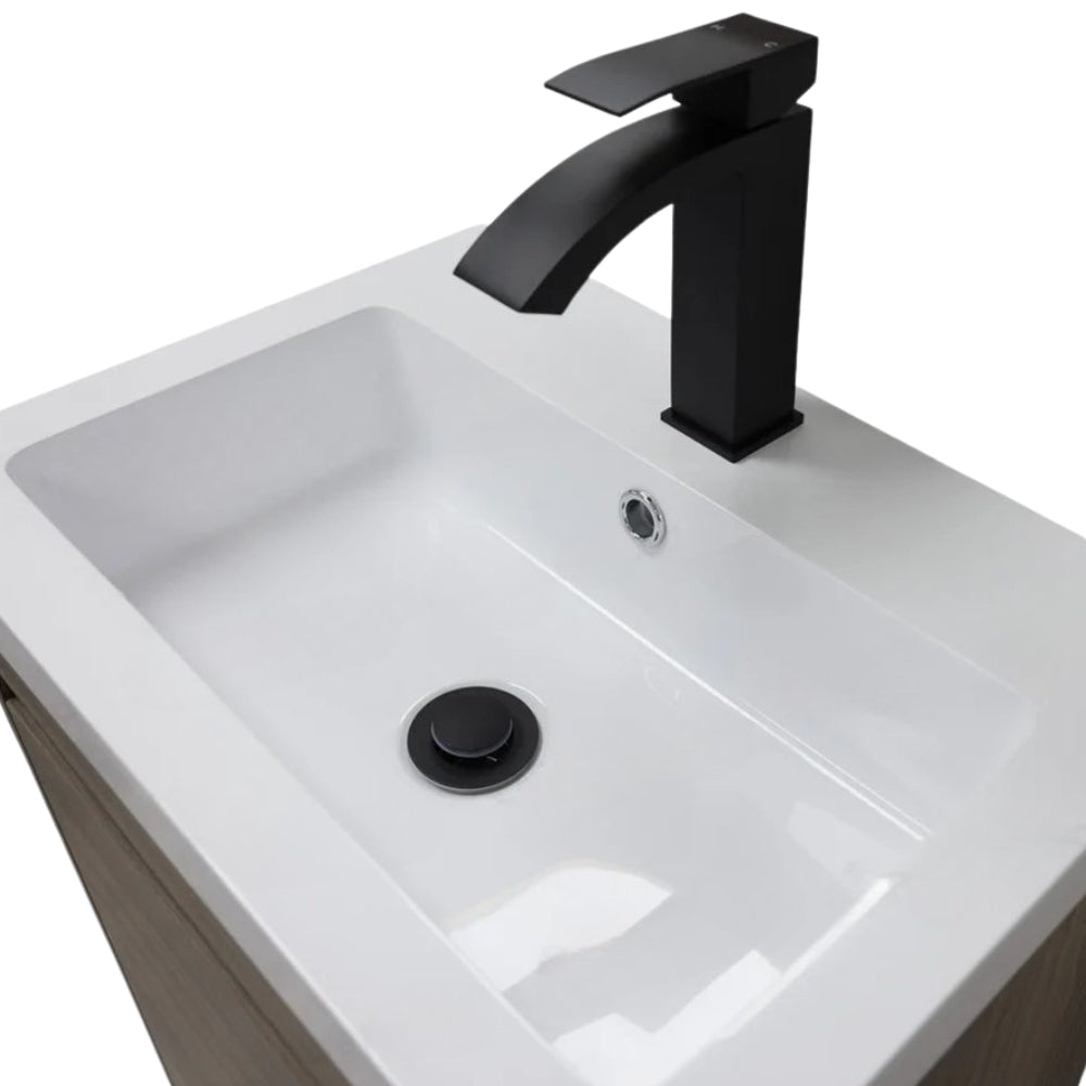 20"x14" Powder Room Vanity With Single Sink and Storage - SV2014