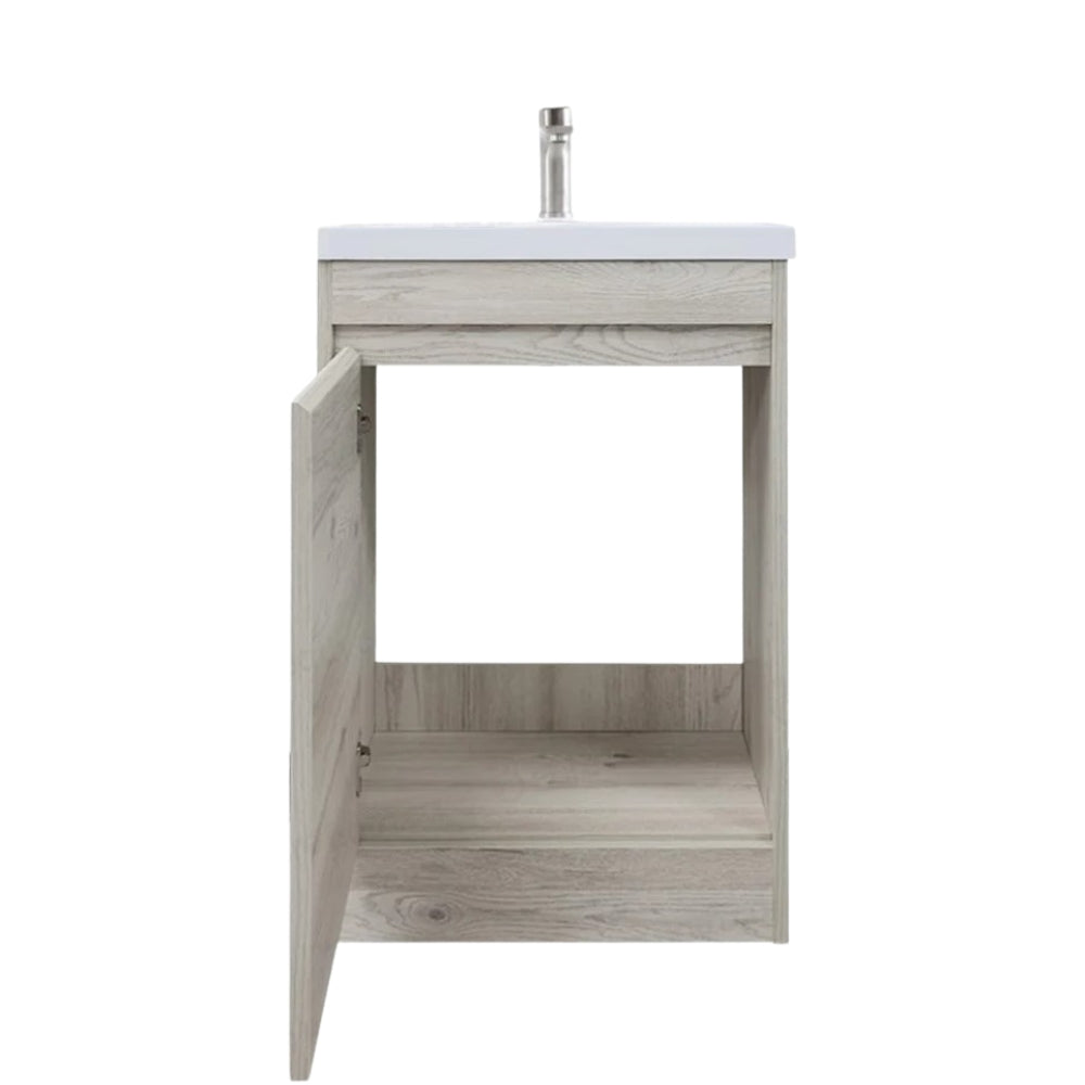 20"x14" Powder Room Vanity With Single Sink and Storage - SV2014
