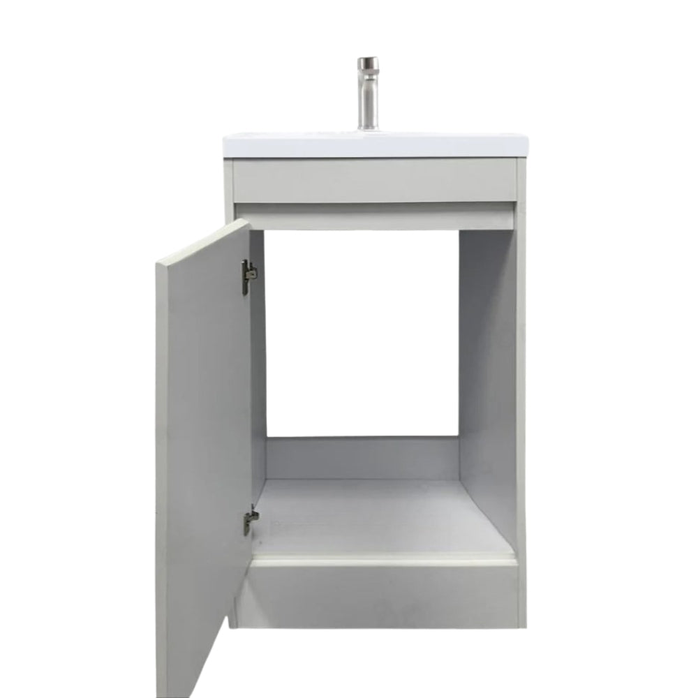 20"x14" Powder Room Vanity With Single Sink and Storage - SV2014