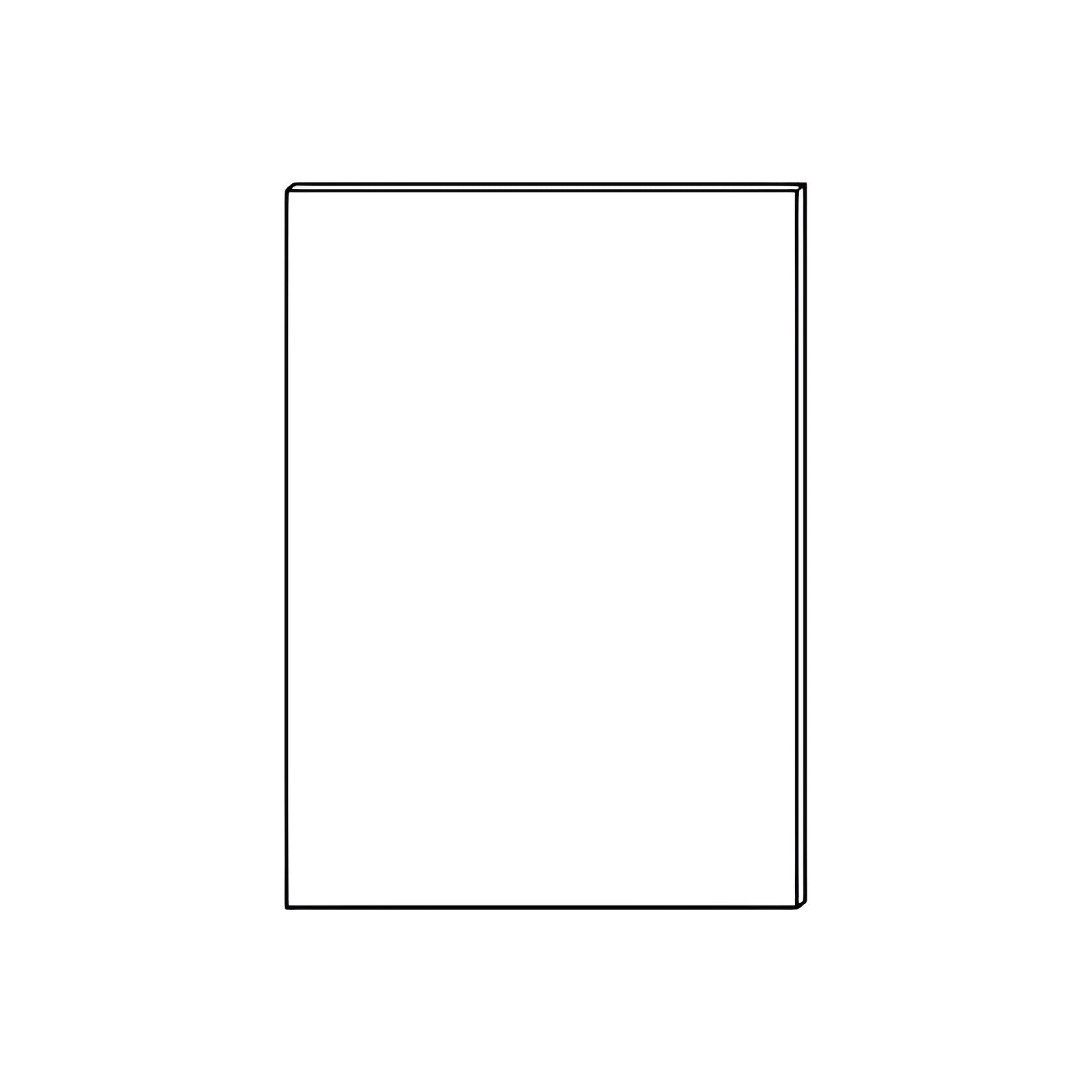 PNL2496 High Gloss Grey Tall Panel - RenoShop