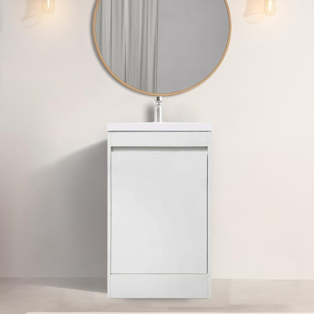 20"x18" Powder Room Vanity With Single Sink and Storage - SV2018