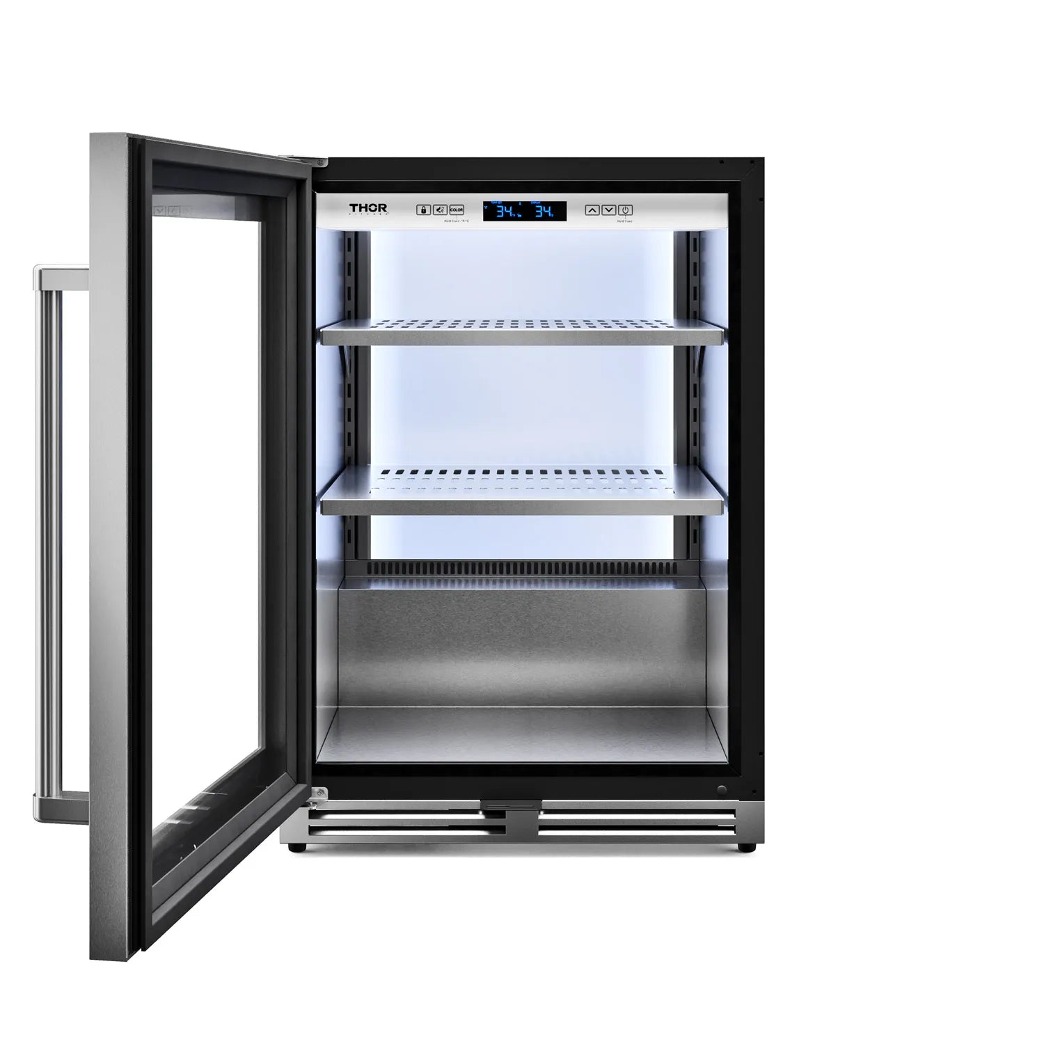 24 Inch Professional Undercounter Beverage Cooler – TBR24U-LH