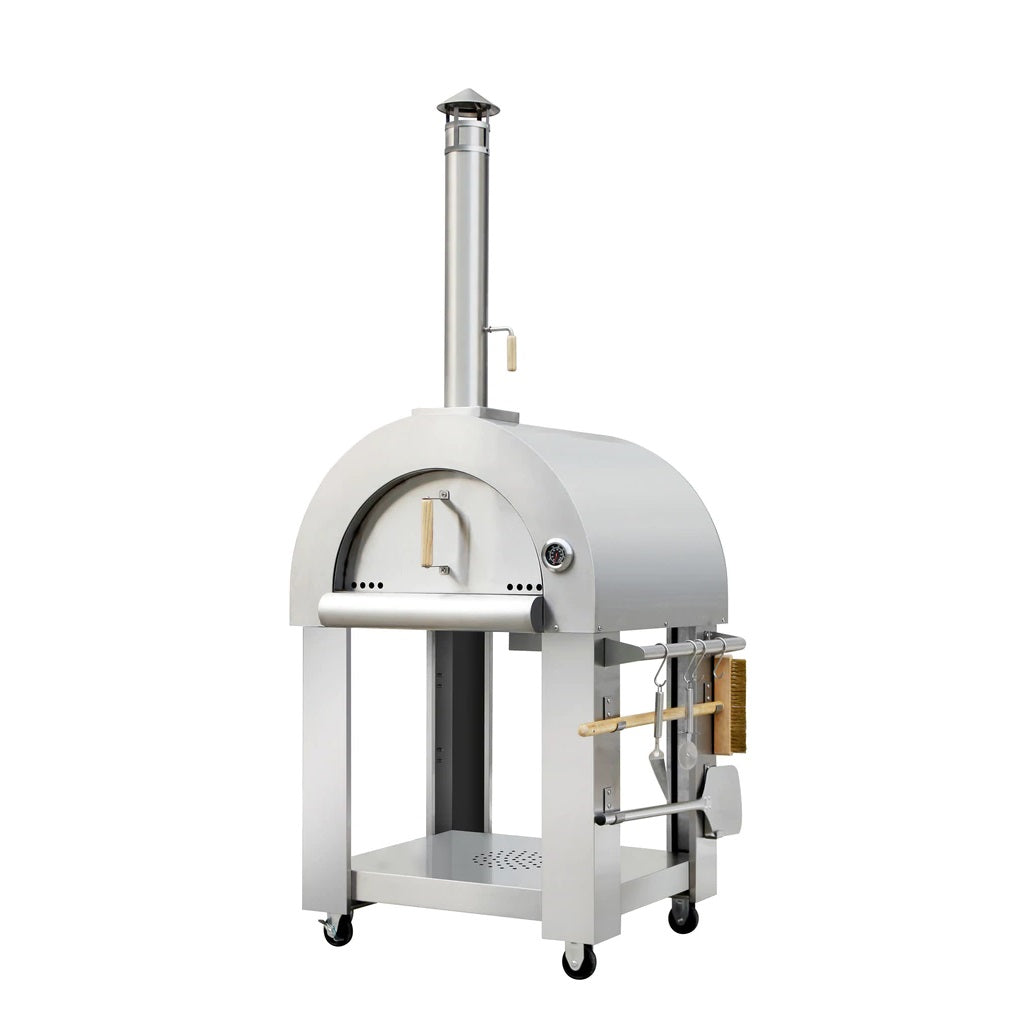 tossiです Wood Burning Stainless Steel Outdoor Pizza Oven | Thor Kitchen HPO01SS
