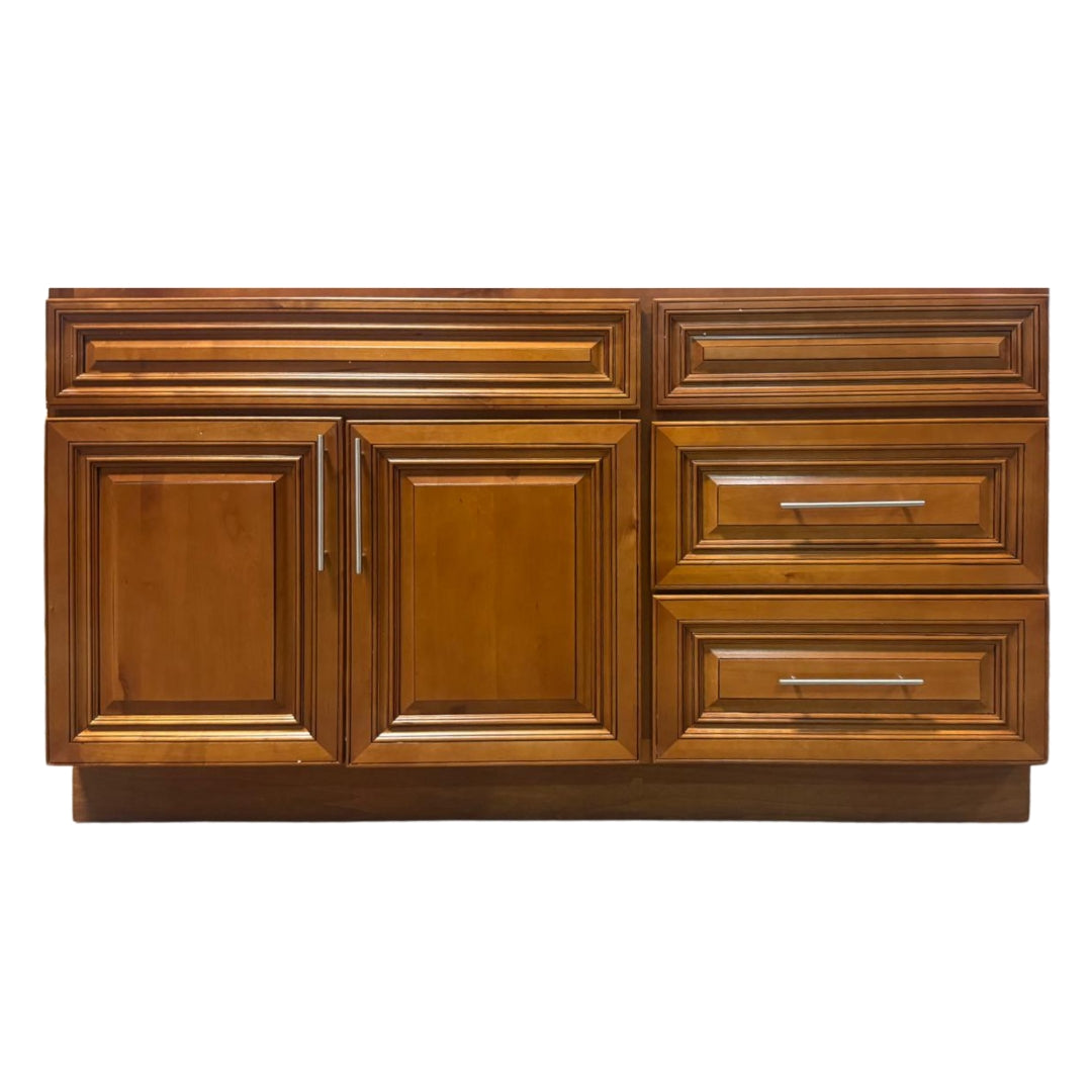 COG 60-inch Solid Wood Bathroom Vanity Cabinet Only (CLEARANCE SALE)