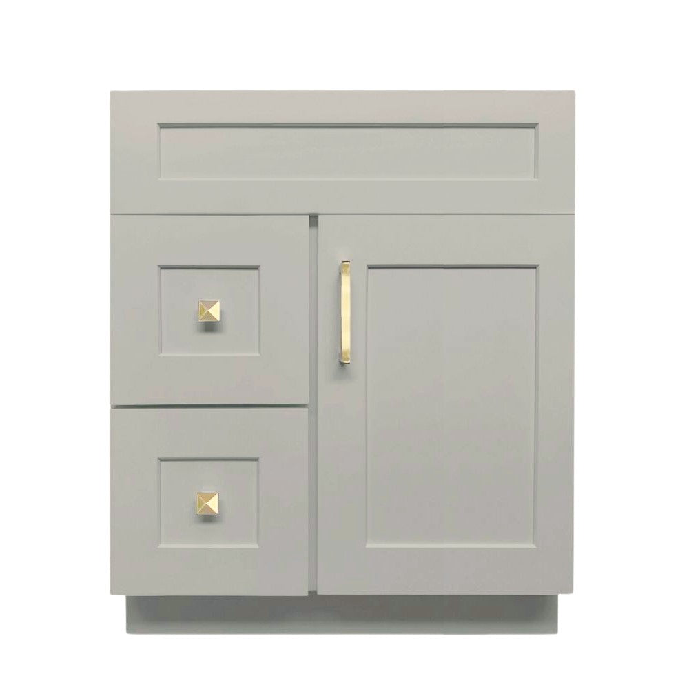 30 inch Solid Wood Bathroom Vanity Cabinet Only VSD30L