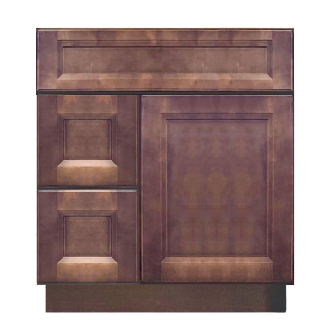 30 inch Solid Wood Bathroom Vanity Cabinet Only VSD30L