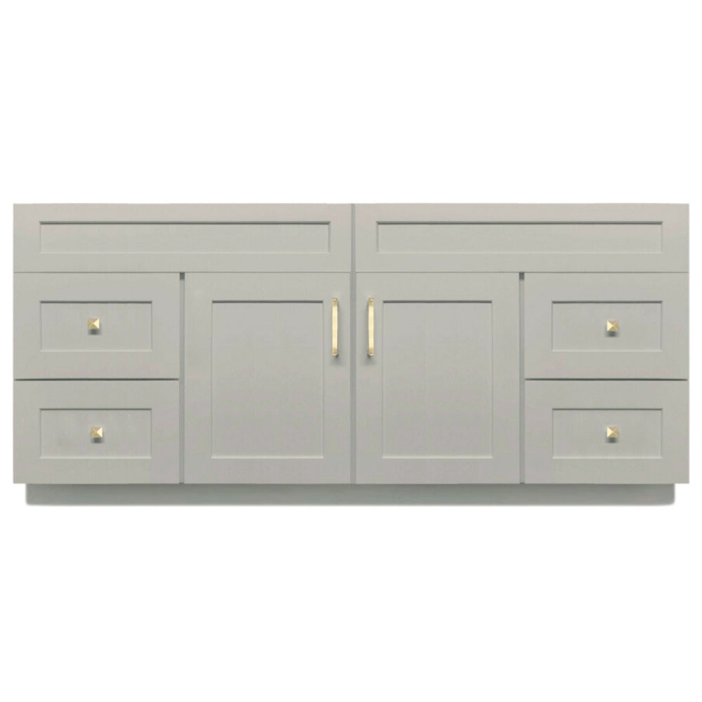 72 inch Solid Wood Single Sink Bathroom Vanity Cabinet Only VSD72D