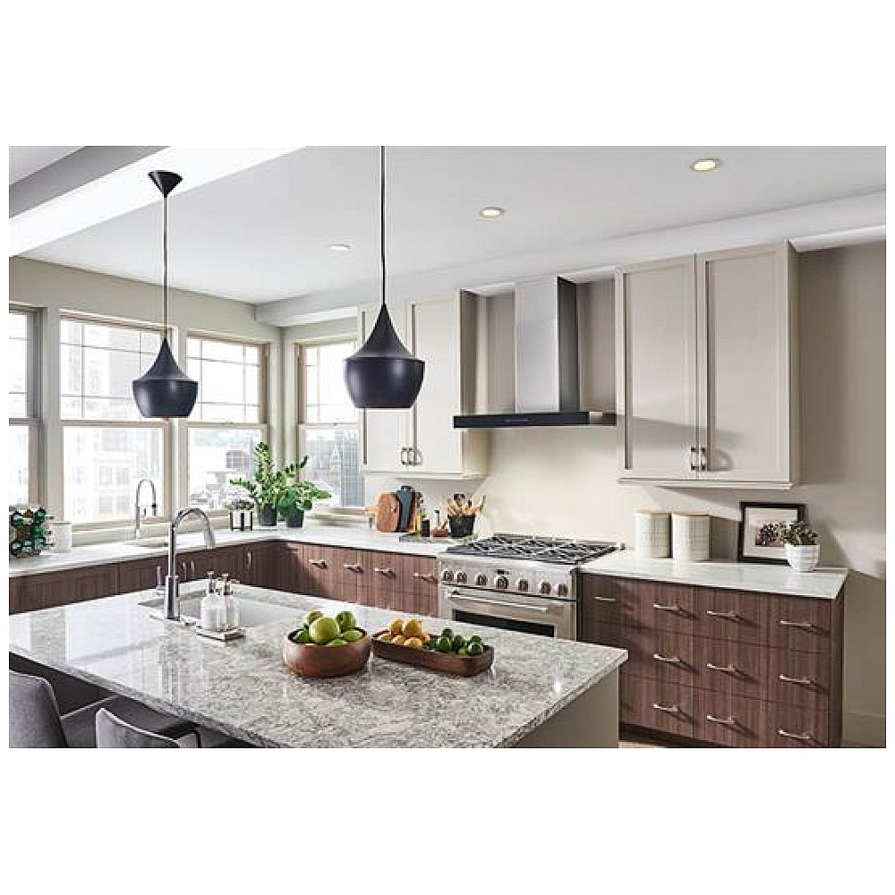 Best 30 Inch 650 CFM Chimney Wall Mounted Range Hood WCB3I30SBB