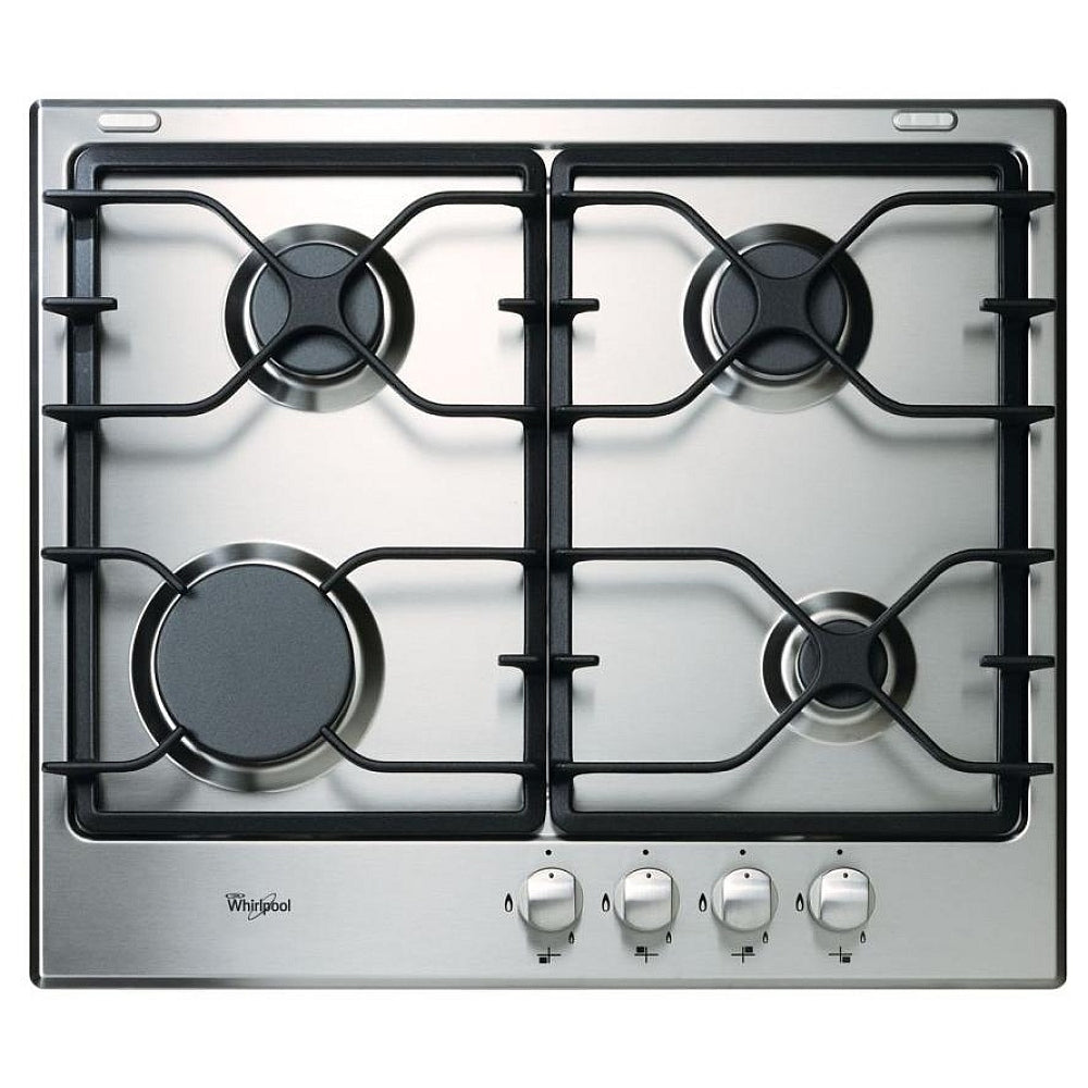 Whirlpool 24" Gas Cooktop in Stainless Steel