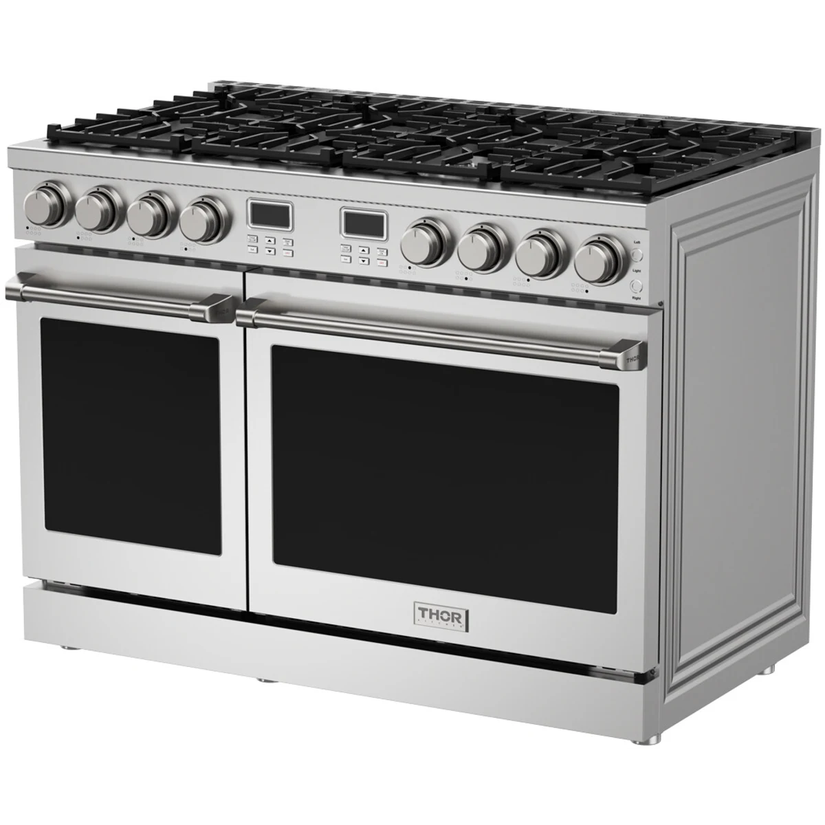 Thor Kitchen 48-Inch Natural Gas Range with 6.8 cu. ft. Convection Oven ARG48