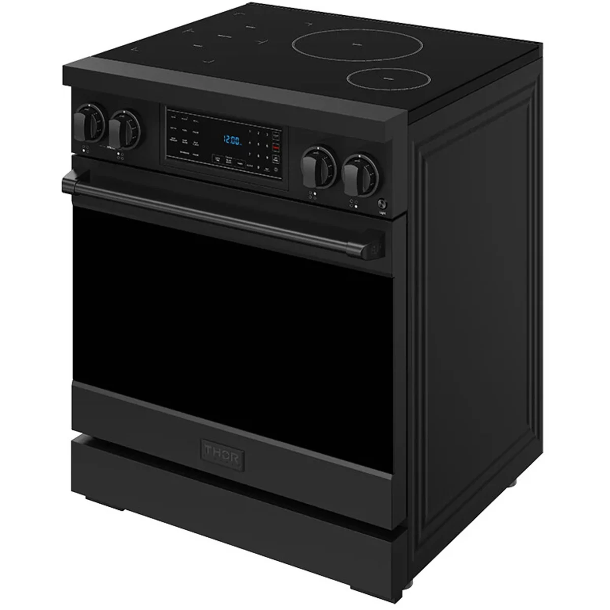 Gordon Ramsay by Thor Kitchen 30-Inch Professional Induction Range with Tilt Panel Touch Control in Black RSI30B