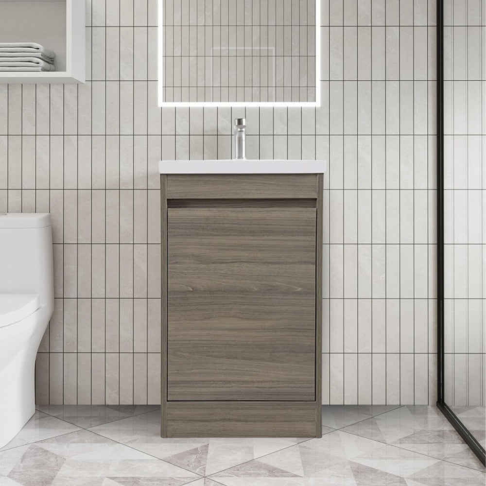 20"x14" Powder Room Vanity With Single Sink and Storage - SV2014