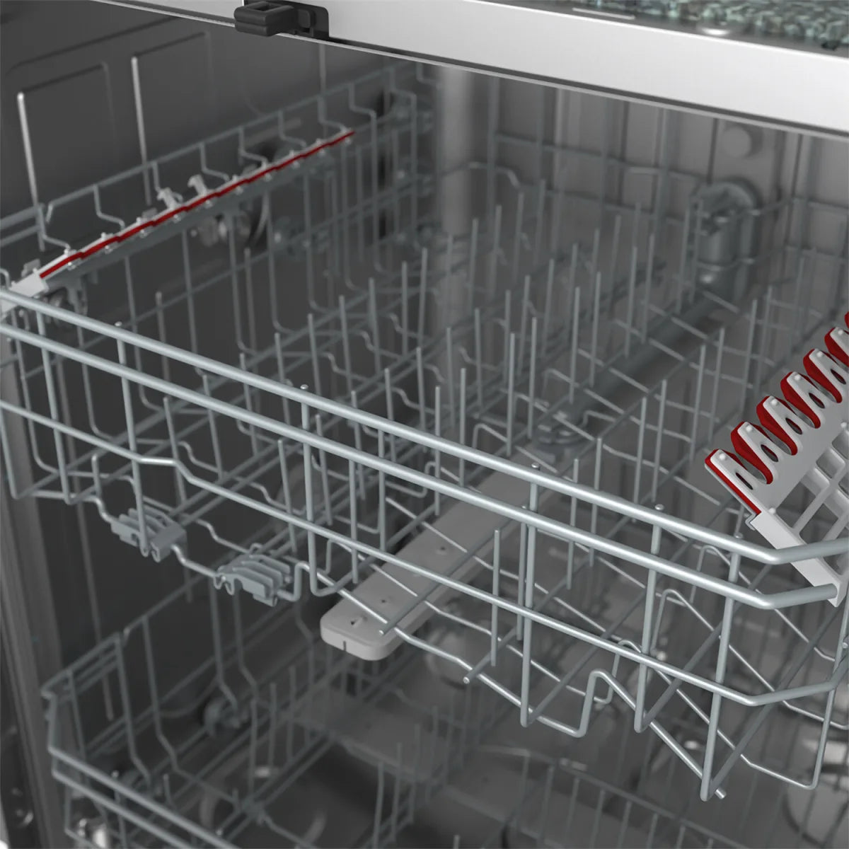 Thor Kitchen 24-Inch Built-In Dishwasher with 7 Cycles and Pocket Handle in Black TDW24PTB