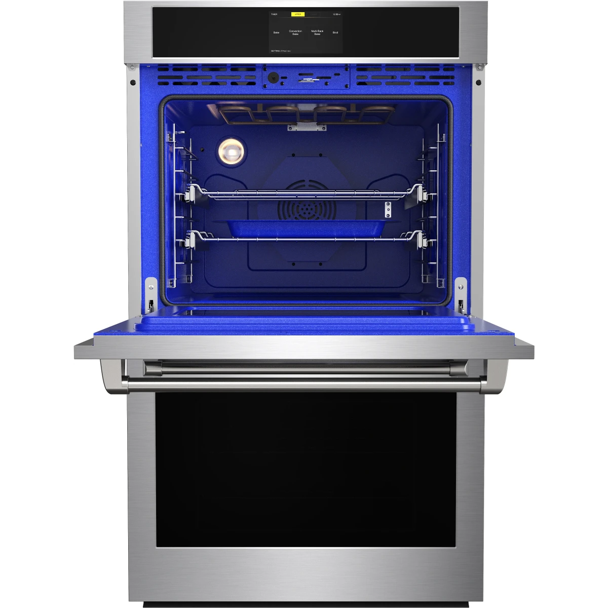 Thor Kitchen 30-Inch Professional Double Wall Oven with Air Fry and Self-Clean in Stainless Steel TEW30ED