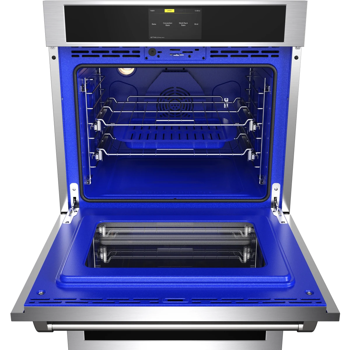 Thor Kitchen 30-Inch Professional Double Wall Oven with Air Fry and Self-Clean in Stainless Steel TEW30ED