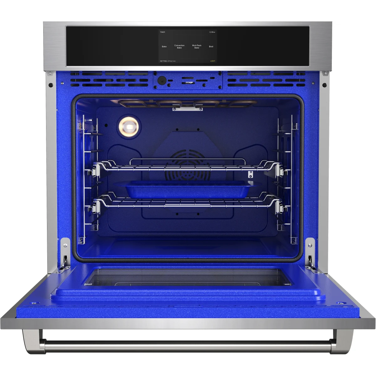 Thor Kitchen 30-Inch Professional Single Wall Oven with Air Fry and Self-Clean in Stainless Steel TEW30ES