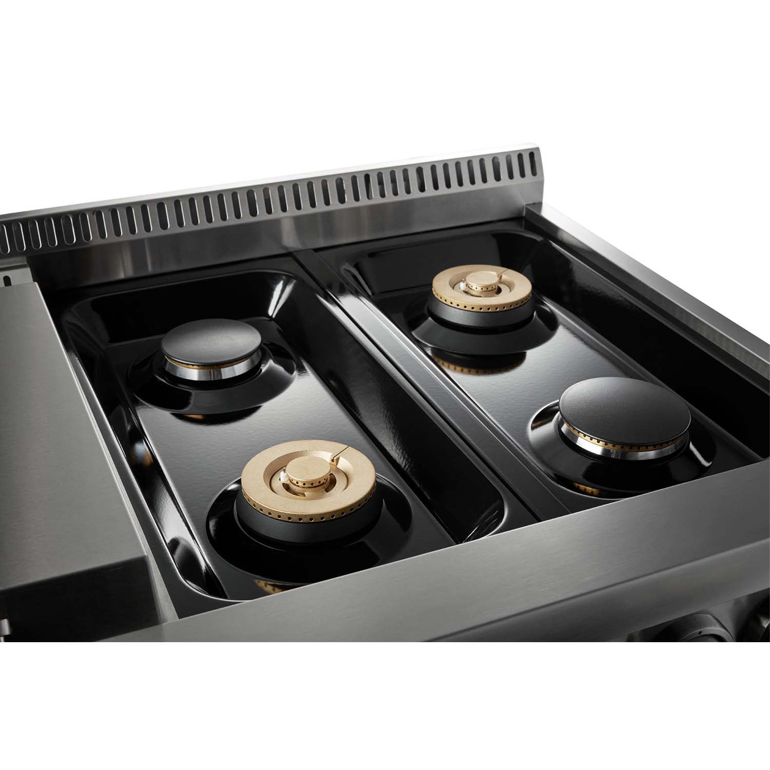 48" Professional Double Oven Dual Fuel Range HRD4803U - RenoShop