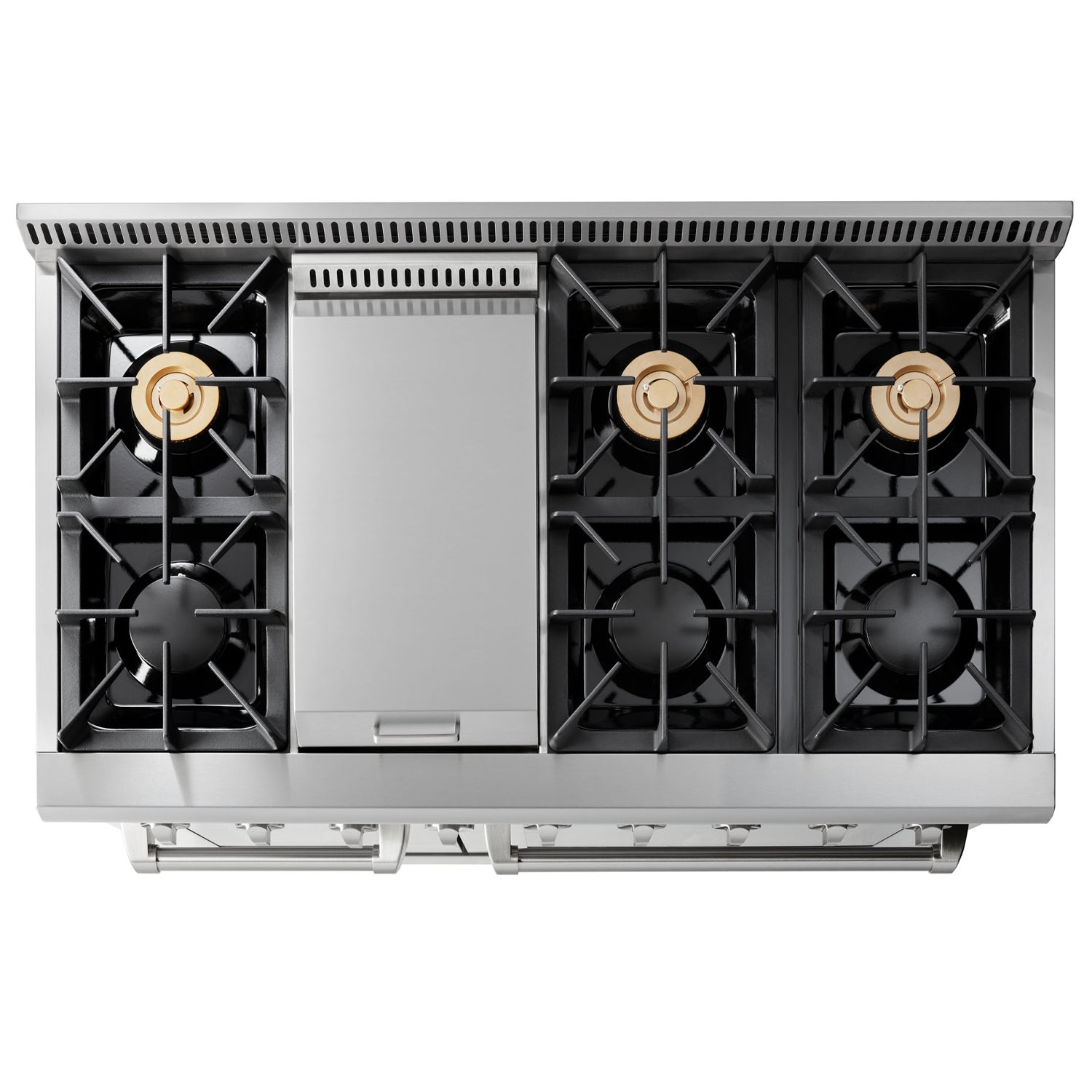 48" Stainless Steel Professional Gas Range HRG4808U - RenoShop